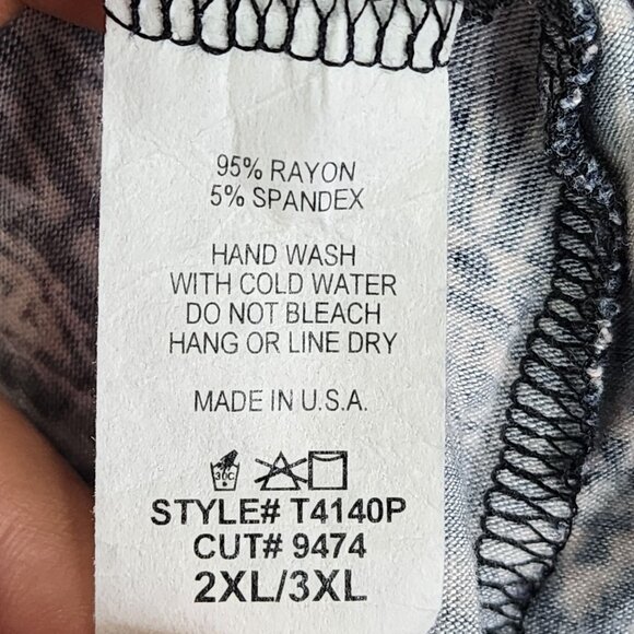 Womens Frumos Aztec Print Open Front Cardigan Jacket Long Sleeve Size 2XL/3XL - Picture 6 of 10